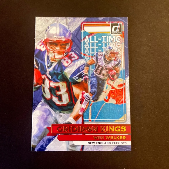 Wes Welker: New England Patriots, Wide Receiver 2022 Gridiron Kings #No.AT-13 - Picture 1 of 2